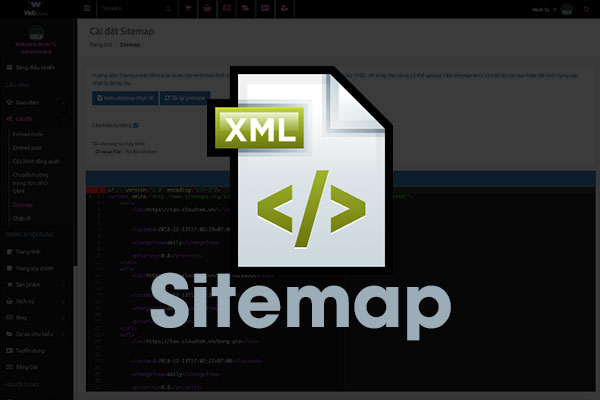 Hướng dẫn cài đặt sitemap trong CMS WebExpress